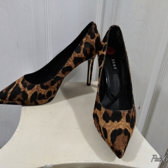 🆕DKNY Lexi Leopard print Heels 👠Sz.6 - Picture 8 of 8